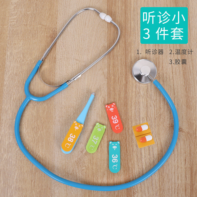 Kit de Médico em Madeira para Crianças DIY