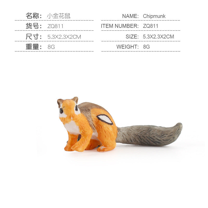 Figuras de Animais em Miniatura Crianças