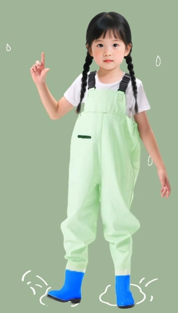 fato-macaco impermeável infantil