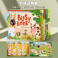 Reusable Educational Sticker Book for Children Aged 4-6