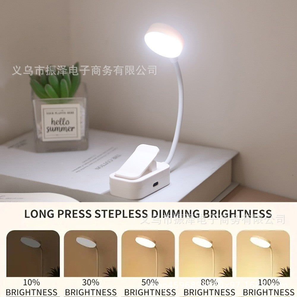 Candeeiro de Leitura para Criança — Luz LED Portátil com Mola