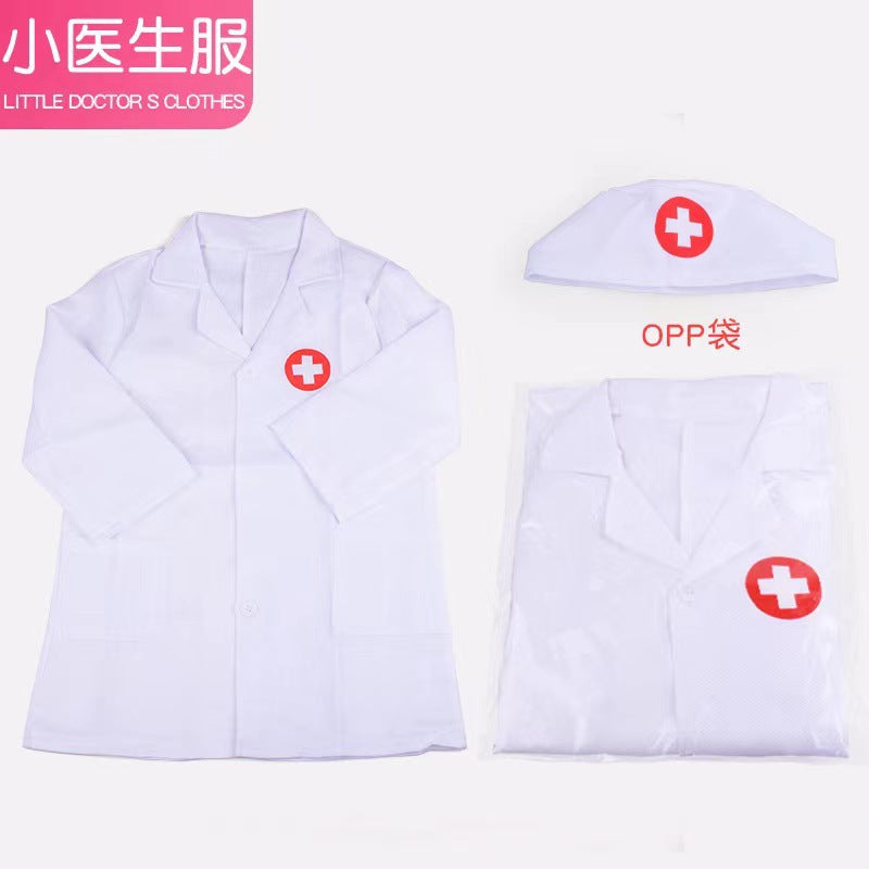 Kit de Médico em Madeira para Crianças DIY