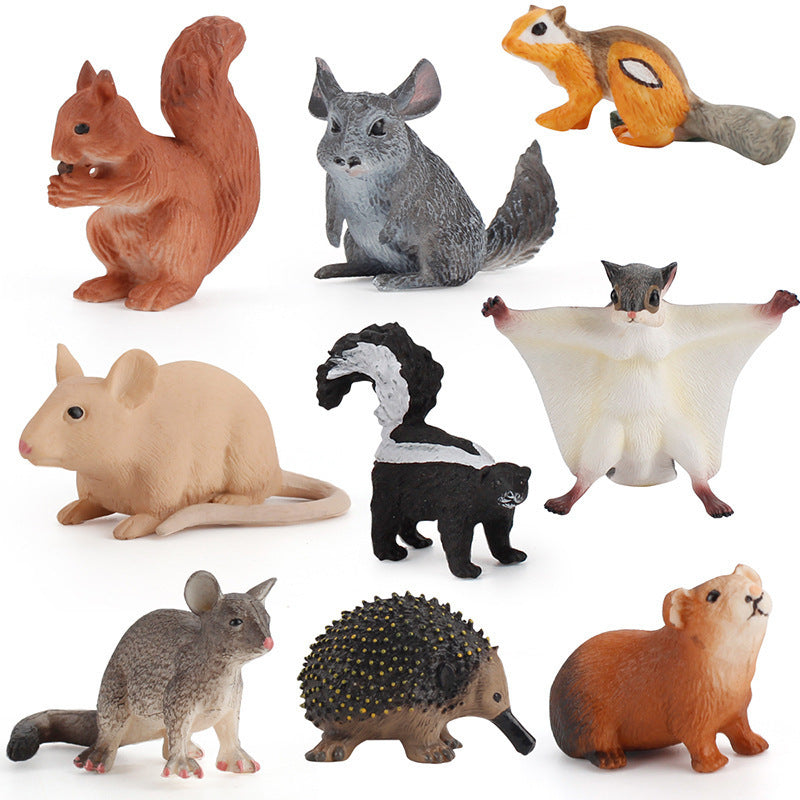 Figuras de Animais em Miniatura Crianças