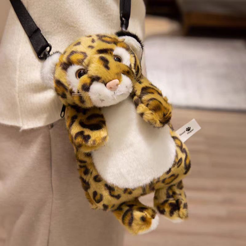 Mochila de Pelúcia em Forma de Animal