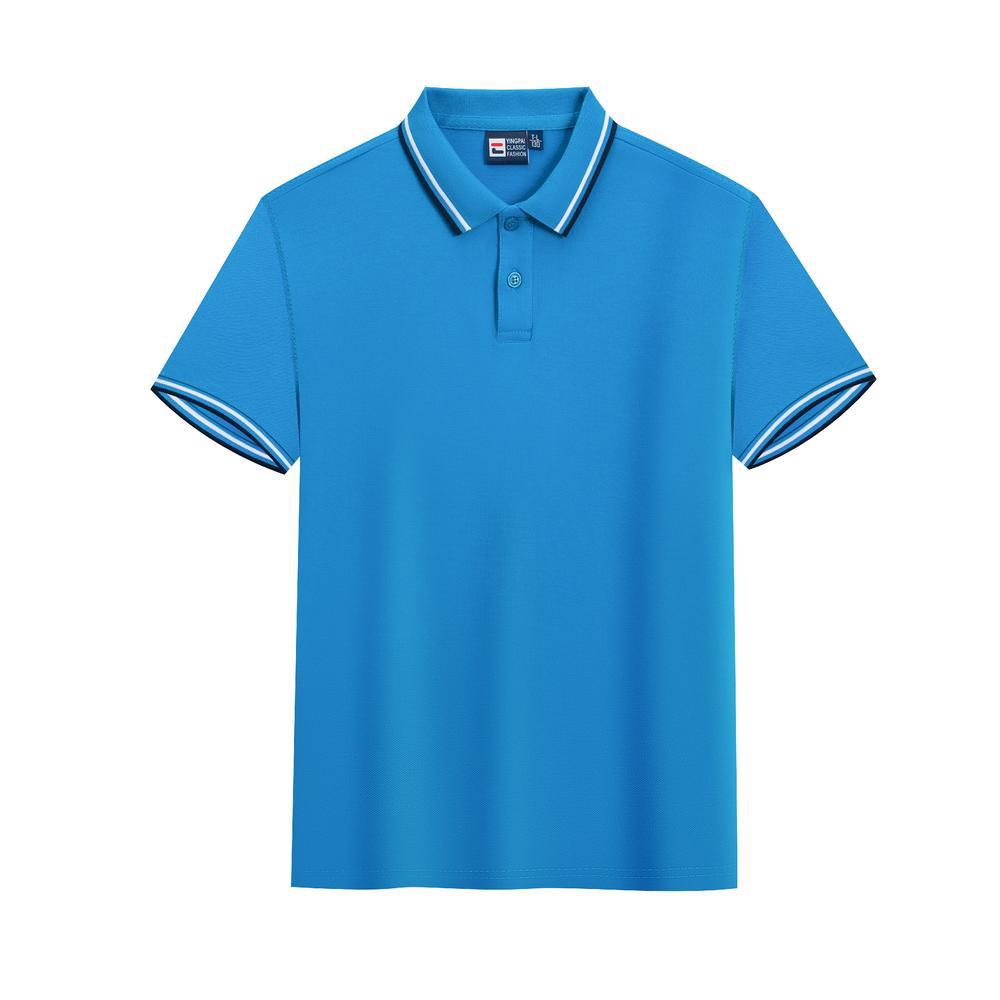 Polo de Algodão para Família — Manga Curta com Bordado Personalizado