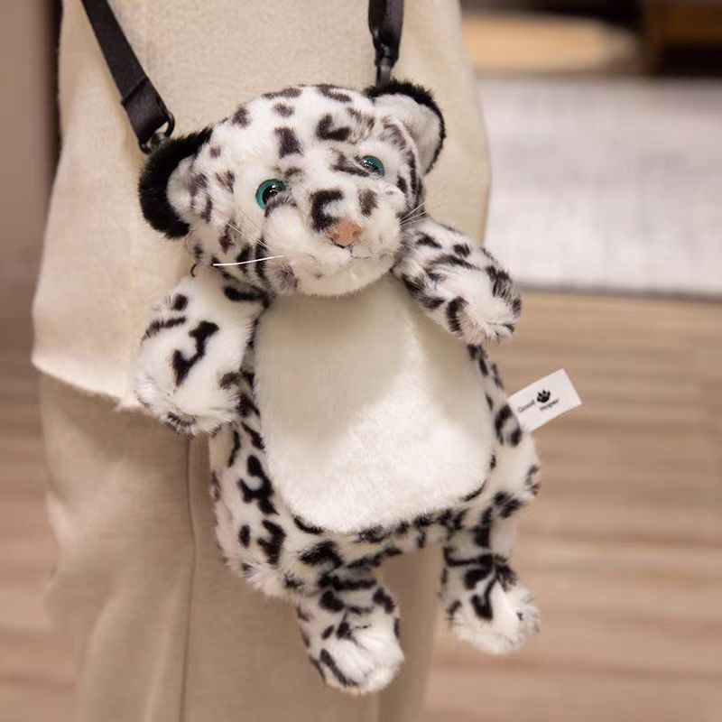 Mochila de Pelúcia em Forma de Animal