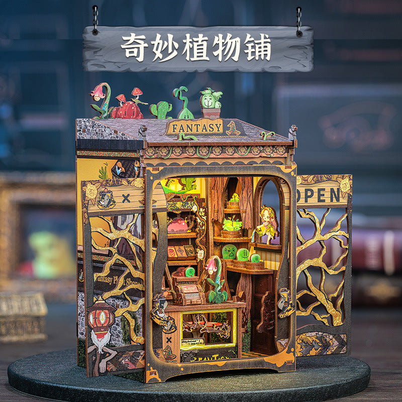 Maquete DIY em Madeira CuteBee Modelo 3D