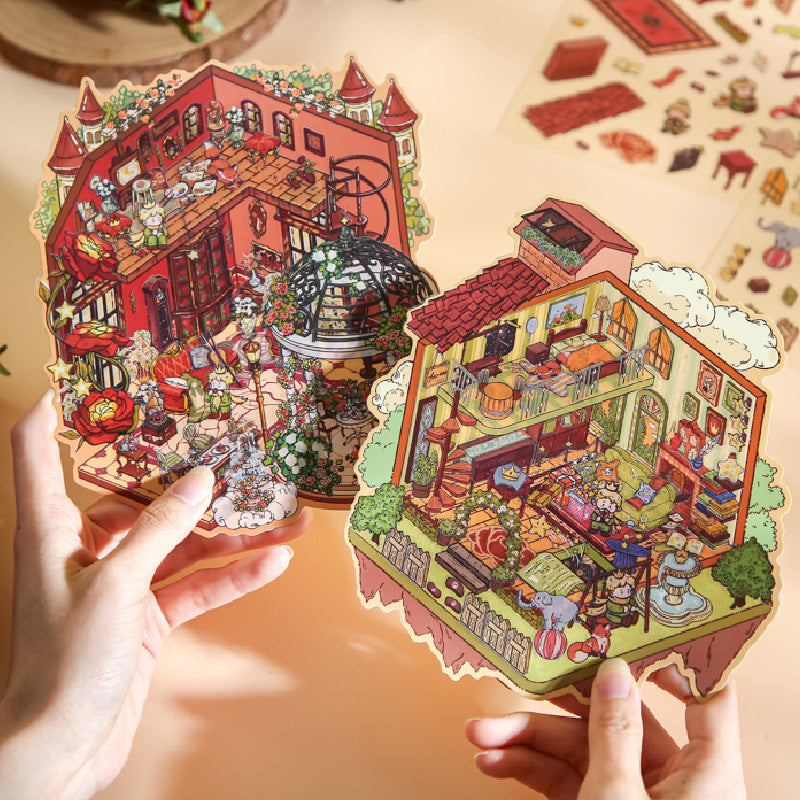 Autocolantes Decorativos Mr. Paper — Série Cenários em Miniatura DIY
