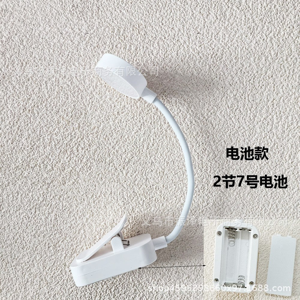 Candeeiro de Leitura para Criança — Luz LED Portátil com Mola