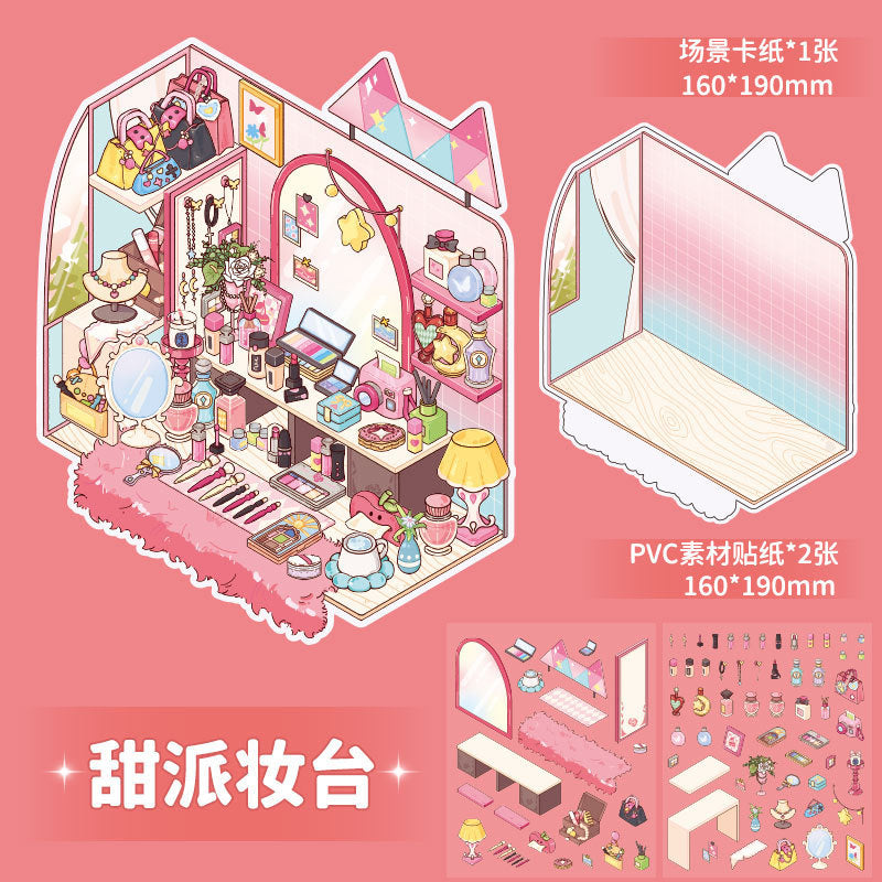 Autocolantes Decorativos Mr. Paper — Série Cenários em Miniatura DIY
