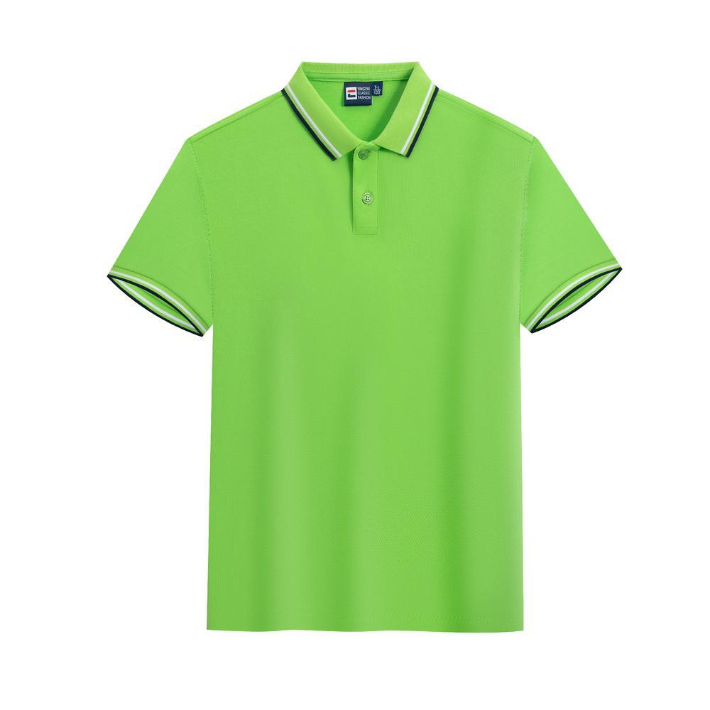 Polo de Algodão para Família — Manga Curta com Bordado Personalizado