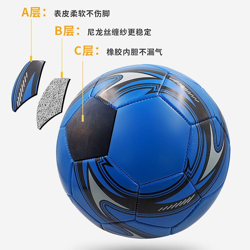 Bola de Futebol PVC para Crianças e Adultos — Tamanhos 3, 4 e 5