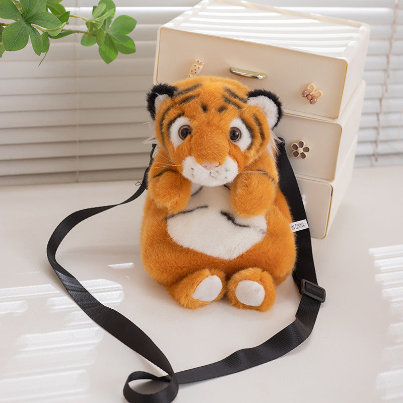 Mochila de Pelúcia em Forma de Animal