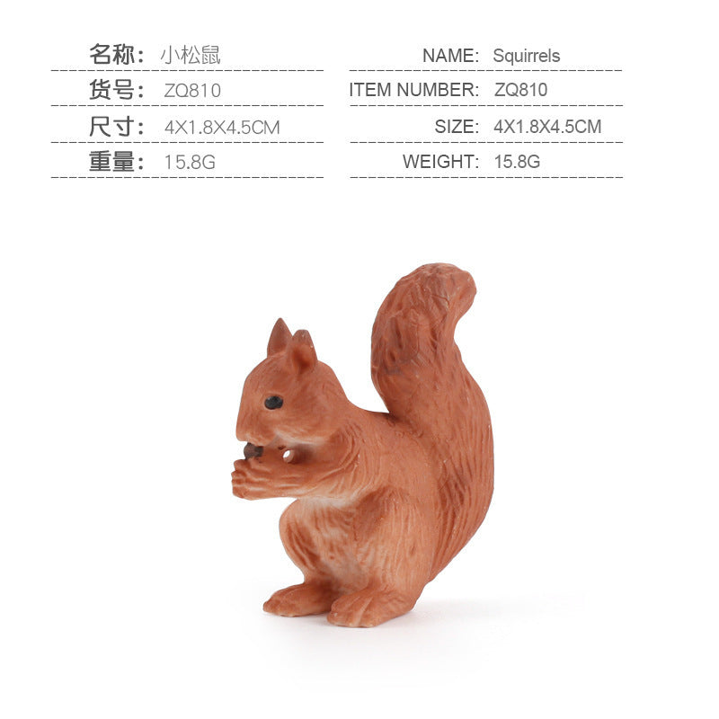 Figuras de Animais em Miniatura Crianças
