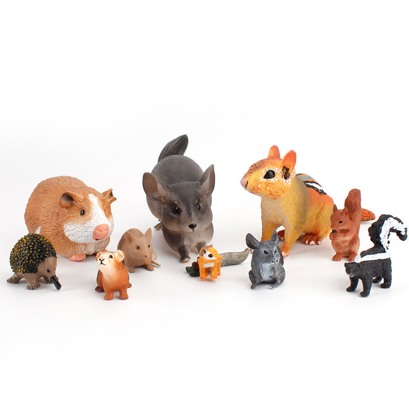 Figuras de Animais em Miniatura Crianças