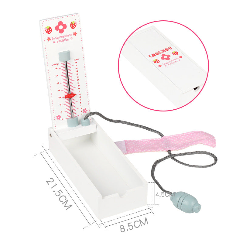 Kit de Médico em Madeira para Crianças DIY